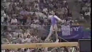 Lu Li - 1992 Olympics EF - Balance Beam