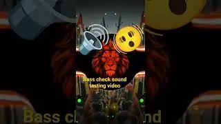 bass check sound tasting video #amplifierboard #audioamplifier