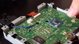 Gamecube - Poser une puce Xeno GC (m&eacute;thode avec fils)
