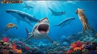🦈 The Ultimate Dive 4K An Immersive, High Quality Ocean Experience  Soothing Film 1