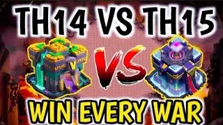 TH14 VS TH15 TOP 8 CWL ATTACK STRATEGY_EASILY 3 STAR EVERY WAR ATTACK_Clash of Clans_@LegendAmit2.0