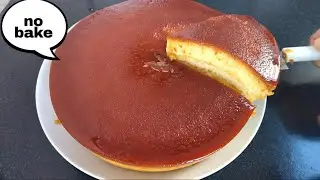 NO BAKE CUSTARD CAKE recipe
