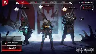 Apex Wraith Heirloom set...only level 19 randomly unlocking it.