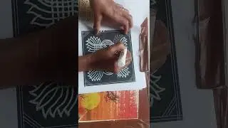 Ready Kolam Rangoli Tutorial with Paint Marker