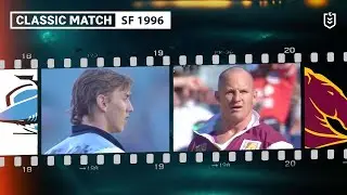 NRL Highlights | Broncos v Sharks | Semi Final 1996 | Classic Match Highlights | NRL
