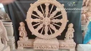Konark Chakra 47&Prime;, www.thestonestudio.in