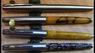Hero 100 14k Nib Fountain Pen review - colored barrels