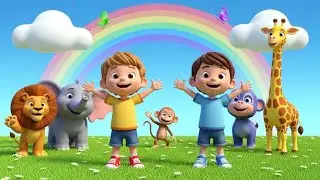 Animal Parade – Fun Sing-Along for Kids! 🐒🦋🐘