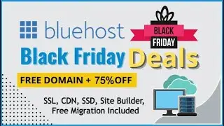 Bluehost Black Friday Deals 2023: 75% OFF + Free Domain [Live Now]
