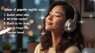 🎧 Full Album of Popular English Songs | Accompanying Work | Relaxing Sleep Songs