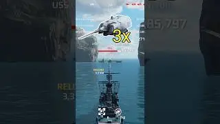 3x TMF 155mm Vs 3x Monarc 155mm #modernwarships #shorts