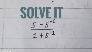 You can think but never try | A nice math simplification 