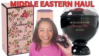 MIDDLE EASTERN HAUL:  AFNAN SOUVENIR BLOOMING BLISS & KHADLAJ ROSE & ROMANCE IN GOLD EDITION