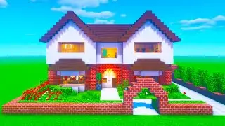 Урок Minecraft: как построить реалистичный загородный дом (урок 2020 года)