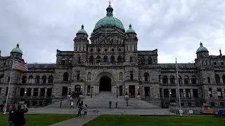 Tour of the British Columbia Parliament Building in Victoria, BC