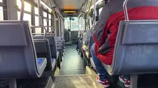 NICE Bus Onboard: 2011 Orion VII NG CNG 1835 On The n15