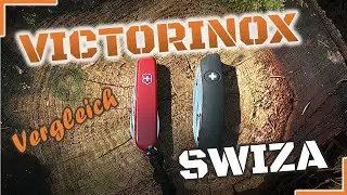 Victorinox vs. Swiza - Messervergleich zwischen Hiker und TT05