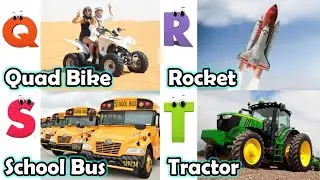 ABC Transport song | Alphabet Song for Kids,Fun Learning Video | Koko Study Class 2026
