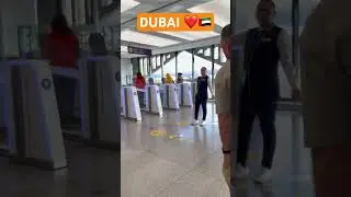 SMART IMMIGRATION PROCESS AT DUBAI AIRPORT TERMINAL ONE ❤️🇦🇪#shortfeed #dubailfe #international