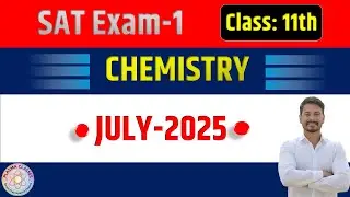 Complete Solution of SAT-1 | July 2025 | Class 11 Chemistry | Full Paper Discussion | Plasma Classes