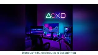 Neon Signs for Bedroom Wall Decor USB Powered Switch LED Neon Light for Game Room Living Room Teen G
