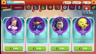 Looney Tunes World of Mayhem | Cosmic Tower Level 1 Beat + Account Progress Review F2P