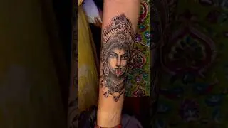 Maa Kali tattoo | titanium ink | Jammu