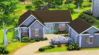 cute little family home | The Sims 4 Speed Build