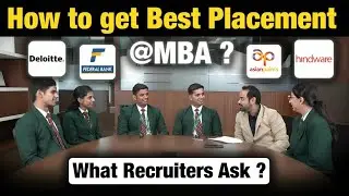 MBA Placement Interview Guide | What does a recruiter looks for ? Ft. IIEBM Students