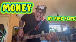 Money By: Pink Floyd bass cover 2025!!!