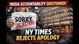 Media Accountability Questioned as NY Times Rejects Apology