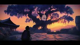 Sacred Forest Camp – 1 Hour Medieval Ambience & Peaceful Fantasy Fire Sounds