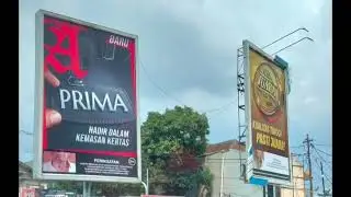 Billboard Sampoerna A Prima - Hadir Dalam Kemasan Kertas & JUARA (2025)
