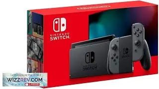 Nintendo Switch with Gray JoyCon HAC 001( 01)