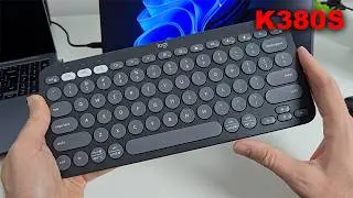Teclado sem fio Logitech Pebble Keys 2 K380s, an&aacute;lise + unboxing
