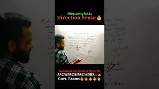 #reasoningquiz #reasoning#maths #assampsc #govtjobs#mathstricks #directionreasoning#directiontricks