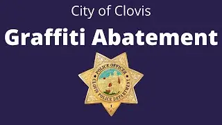 City of Clovis: Graffiti Abatement