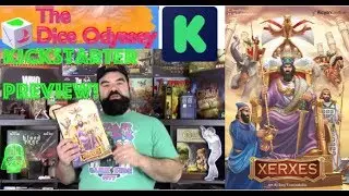 Xerxes Kickstarter Board Game preview