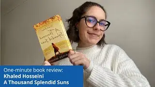 #UPisLit One-Minute Book Review: Wanya Visagie - A Thousand Splendid Suns