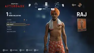 Last Year | All unlockable survivor outfits | Last Year Afterdark Character Customization