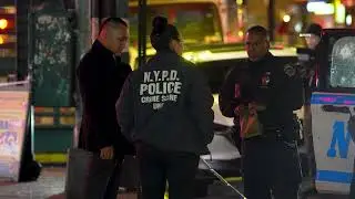 Crime Scene Unit on Scene, Man Fatally Stabbed on Roosevelt Avenue | Queens | 4.14.2025