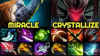 MIRACLE Magnus vs CRYSTALLIZE Terrorblade - Intense Epic Game 7.27 Dota 2