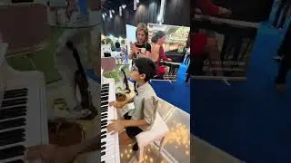 Piano & Percussion: A Family Performance at the Wedding Fair. Guilnar Majdalani, Cyril & Carl Hajjar