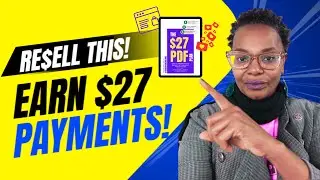 How Are People Making $27 Payments Reselling PDF's