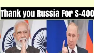 Thank you Russia for S-400 defence system power| modi speech today
