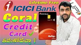 ICICI Coral Rupay Credit Card Telugu |ICICI Coral Credit Card Benefits 2025 |ICICI Best Credit Cards