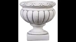 Stone Vase Planter cast stone 32cm