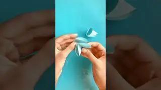 Paper circles flower circle ⭕️