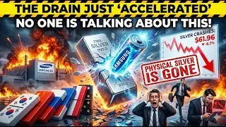 The Silver Drain Has Accelerated | Industrial Demand Is Quietly Breaking the System