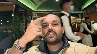 English tea house enjoying food and Shayari 